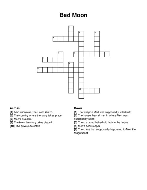 Taylor Swift Trivia Crossword Puzzle