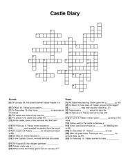 Castle Diary crossword puzzle