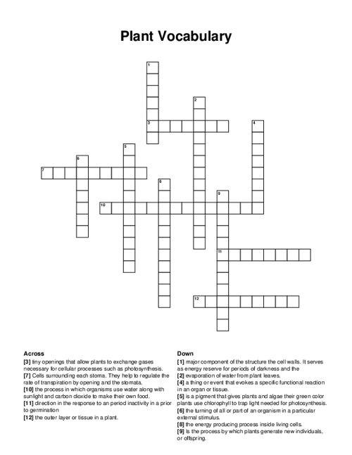 Precision Agriculture Study Guide Crossword Puzzle