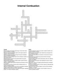 Internal Combustion crossword puzzle