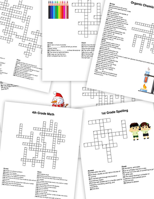 Agriculture Farming Forestry Crossword Puzzles Printable